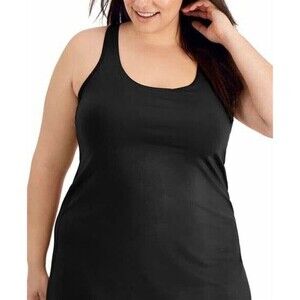 ID Ideology Women's Plus Size Performance Dress Deep Black size 4X